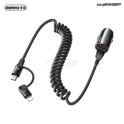 REMAX RCC356 45W Lighting - Type-C FAST CAR CHARGER