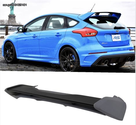 ΑΕΡΟΤΟΜΗ Roof Spoiler Ford Focus MK3 (2015-2018) 5 Doors Hatchback RS Design