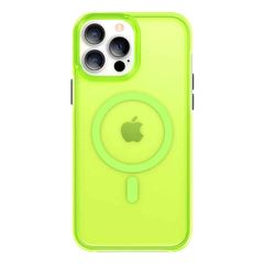 Kingxbar PQY Fluorescence Back Cover Σιλικόνης Πράσινο (iPhone 13 Pro)