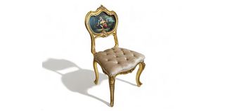 Καρέκλα διακοσμητική μινιατούρα (0001) ΚΑΡΕΚΛΕΣ ΜΙΝΙΑΤΟΥΡΕΣ Louis XV