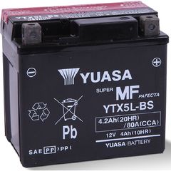 Μπαταρία Μοτοσυκλέτας Yuasa YTX5L-BS 12V 4.2AH 80CCA