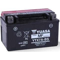 Μπαταρία Μοτοσυκλέτας Yuasa YTX7A-BS 12V 6.3 AH 105CCA