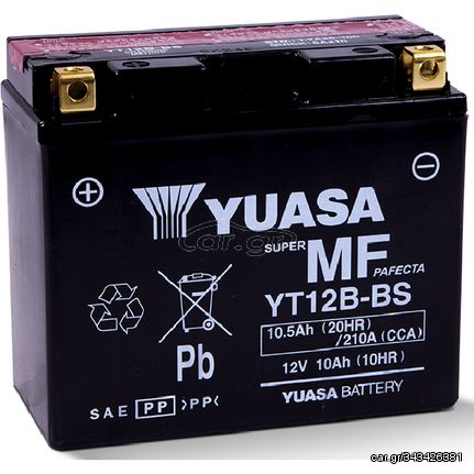 Μπαταρία μοτοσυκλέτας Yuasa YT12B-BS 12V 10Ah