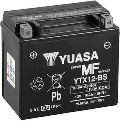 Μπαταρία Μοτοσυκλέτας Yuasa YTX12-BS 12V 10.5AH 180CCA