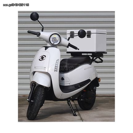Ηλεκτρικό scooter E-RIDE E-RV DELIVERY YUMA Λευκό