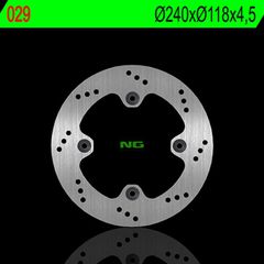 Δισκοπλακα Πισω Στρογγυλη Fix Suzuki Dr650 Se 96-14, Xf650 Freewind 97-01 029 | Ng