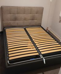 Διπλό κρεβάτι με αποθηκευτικό χώρο - για στρώμα 160+