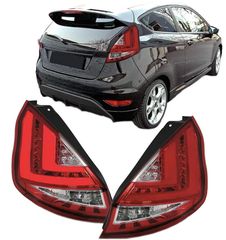 ΦΑΝΑΡΙΑ ΠΙΣΩ LED Taillights Ford Fiesta 2012-2015 Led Bar Red