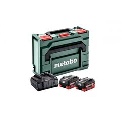 Σετ 18V LiHD και metaBOX 145 (2x10.0Ah) - 18V - 20V - METABO (#685142000)