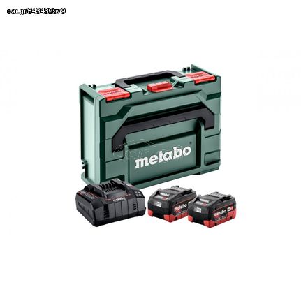 Σετ 18V LiHD και metaBOX 145 (2x10.0Ah) - 18V - 20V - METABO (#685142000)