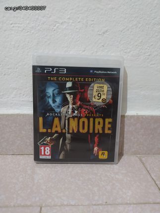 L.A NOIRE playstation 3