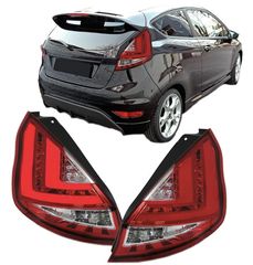 ΦΑΝΑΡΙΑ ΠΙΣΩ LED Taillights Ford Fiesta 08-12 Led Bar