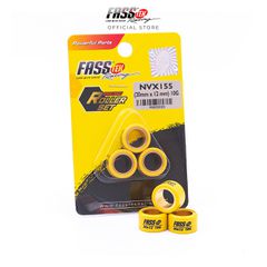 ΜΠΙΛΙΕΣ FASSTEK 3ΤΕΜΑΧΙΑ RACING 20X12MM 10G YAMAHA NMAX 155 / XMAX