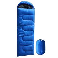 Υπνόσακος Sleeping Bag με κουκουλα  215x75cm Blue