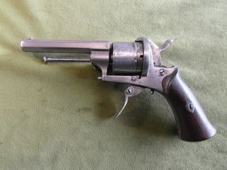 Αυθεντικό Revolver Pinfire Πλήρως Λειτουργικό! 1835++