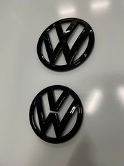 ΣΗΜΑΤΑ ΕΜΠΡΟΣ & ΠΙΣΩ(GLOSS BLACK / ΜΑΥΡΑ ΓΥΑΛΙΣΤΕΡΑ)  VOLKSWAGEN SCIROCCO ΧΡΟΝΟΛΟΓΙΑΣ: 2008-2014