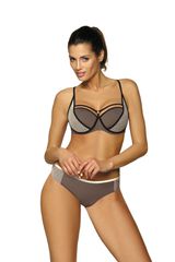 Μαγιό Μπικίνι Σετ Charlotte Dark Taupe M-495