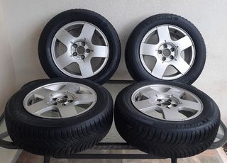 ΖΑΝΤΟΛΑΣΤΙΧΑ ΑΛΟΥΜΙΝΙΟΥ 195/60/15, 15", 5x100 VW GOLF, POLO, BORA, SEAT, SKODA 