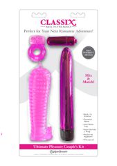 Pipedream Classix Ultimate Pleasure Couples Kit 18cm Pink-thumb-1