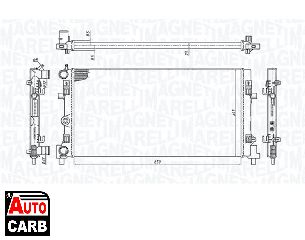 Ψυγείο Νερού Κινητήρα MAGNETI MARELLI 350213127900 για SKODA FABIA 2006-, SKODA RAPID 2012-2019, SKODA ROOMSTER 2006-2015