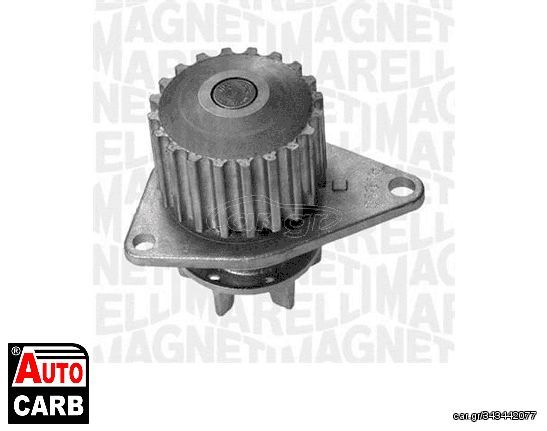 Αντλία Νερού MAGNETI MARELLI 350981556000 για PEUGEOT PARTNER 1996-2015, ROVER 100 1989-1998