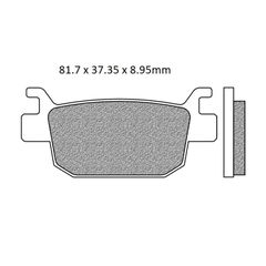 Τακάκια Σετ ARTRAX Για HONDA S-WING 125cc FES (JF12) 2007