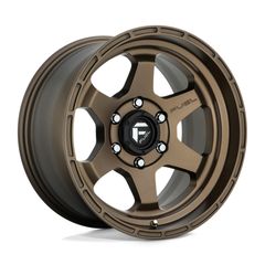 Fuel 1PC D666 Shok Matt Bronze 18x9 4X4