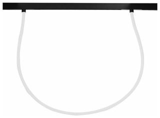V-TAC Μαγνητικό Φωτιστικό με Εύκαμπτο Σωλήνα LED 24W 4000K Μαύρου Χρώματος Dimmable
