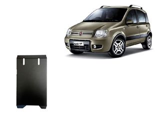 ΠΟΔΙΑ ΠΡΟΣΤΑΣΙΑΣ ΑΤΣΑΛΙΝΗ ΔΙΑΦΟΡΙΚΟΥ ΓΙΑ FIAT PANDA 4x4 (2003-2012) ***ΛΑΔΑΣ 4Χ4***