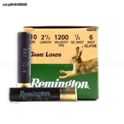 REMINGTON GAME LOADS CAL410 14gr. No6 (GL4106)