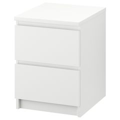 Συρταριέρα / Κομοδίνο λευκό MALM IKEA