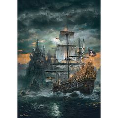 The Pirate Ship puzzle 1500pcs-thumb-1