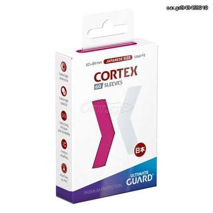 Ultimate Guard Cortex Sleeves Japanese Size Pink (60)