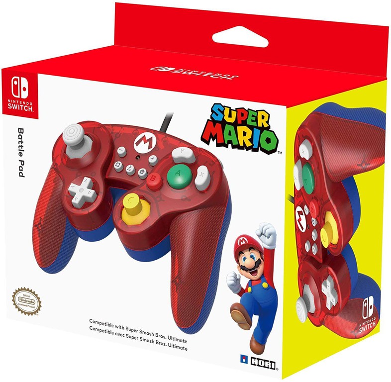 Super Smash Bros Gamepad - Mario / Nintendo Switch