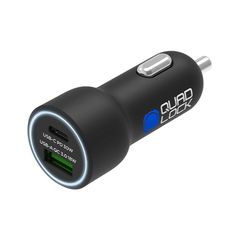 ΑΝΤΑΠΤΟΡΑΣ ΠΑΡΟΧΗΣ ΡΕΥΜΑΤΟΣ DUAL CAR CHARGER 48W ΣΕ USB A/C QLA-DCC-2 | QUAD LOCK