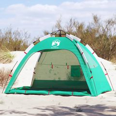 Σκηνή Παραλίας 2 Ατόμων Αδιάβροχη Ταχείας Απελ. Γαλαζοπράσινο 4005303
