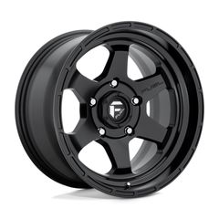 Fuel 1PC D664 Shok Matt Black 18x9 4X4