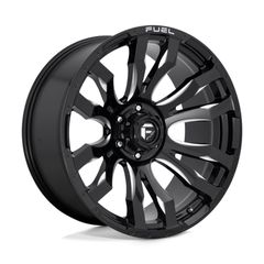 Fuel 1PC D673 Blitz Gloss Black Milled 22x10 4X4