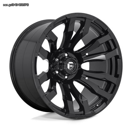 Fuel 1PC D675 Blitz Gloss Black 22x10 4X4