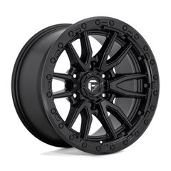 Fuel 1PC D679 Rebel Matt Black 18x9 4X4