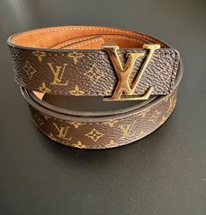 Louis Vuitton Monogram initiales belt - size 32/80