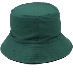 Bucket καπέλο διπλής όψεως πράσινο-μαύρο  - 12577-GNBLK