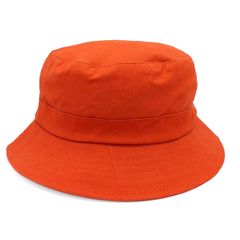 Bucket καπέλο πορτοκαλί  - 12556-OR