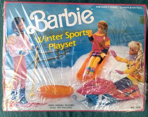 BARBIE WINTER SPORTS PLAYSET 7419