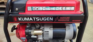 KUMATSUGEN ΓΕΝΝΗΤΡΙΑ ΒΕΝΖΙΝΗΣ 10,0KVA/18HP ΜΕ ΜΙΖΑ ΚΑΙ ΜΠΑΤΑΡΙΑ & ΣΤΑΘΕΡΟΠΟΙΗΤΗΣ ΤΑΣΗΣ 5000VA