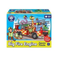 Orchard Toys Big fire engine Jigsaw Puzzle Ηλικίες 2+ ετών