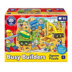 Orchard Toys Busy Builders Puzzle Ηλικίες 3+ ετών