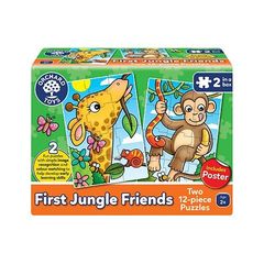 Orchard Toys "Οι πρώτοι φίλοι της ζούγκλας" (First Jungle Friends) Jigsaw Ηλικίες 2+ ετών