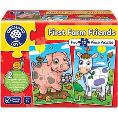 Orchard Toys "Οι πρώτοι φίλοι της φάρμας" (First Farm Friends) Jigsaw Ηλικίες 2+ ετών