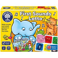 Orchard Toys Λόττο- Πρώτοι Ήχοι ( First Sounds Lotto And Puzzle) Ηλικίες 2+ ετών